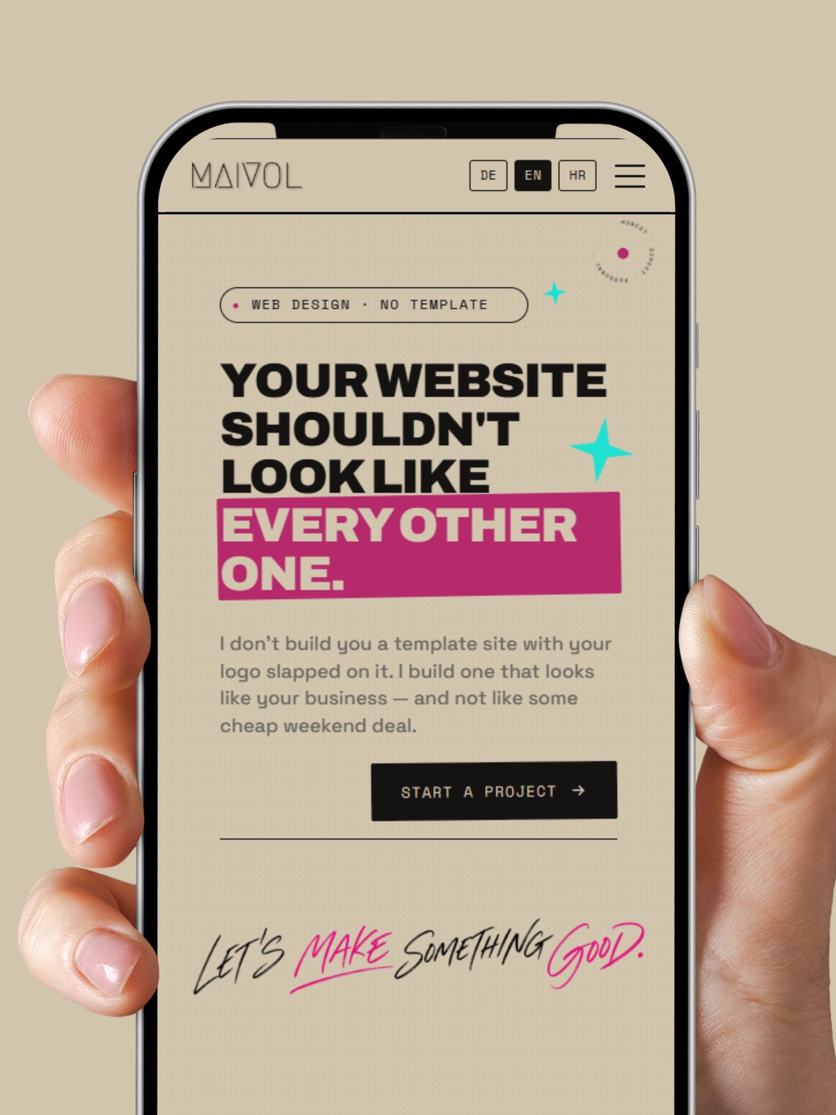 Naslovna fotografija — Webdesign