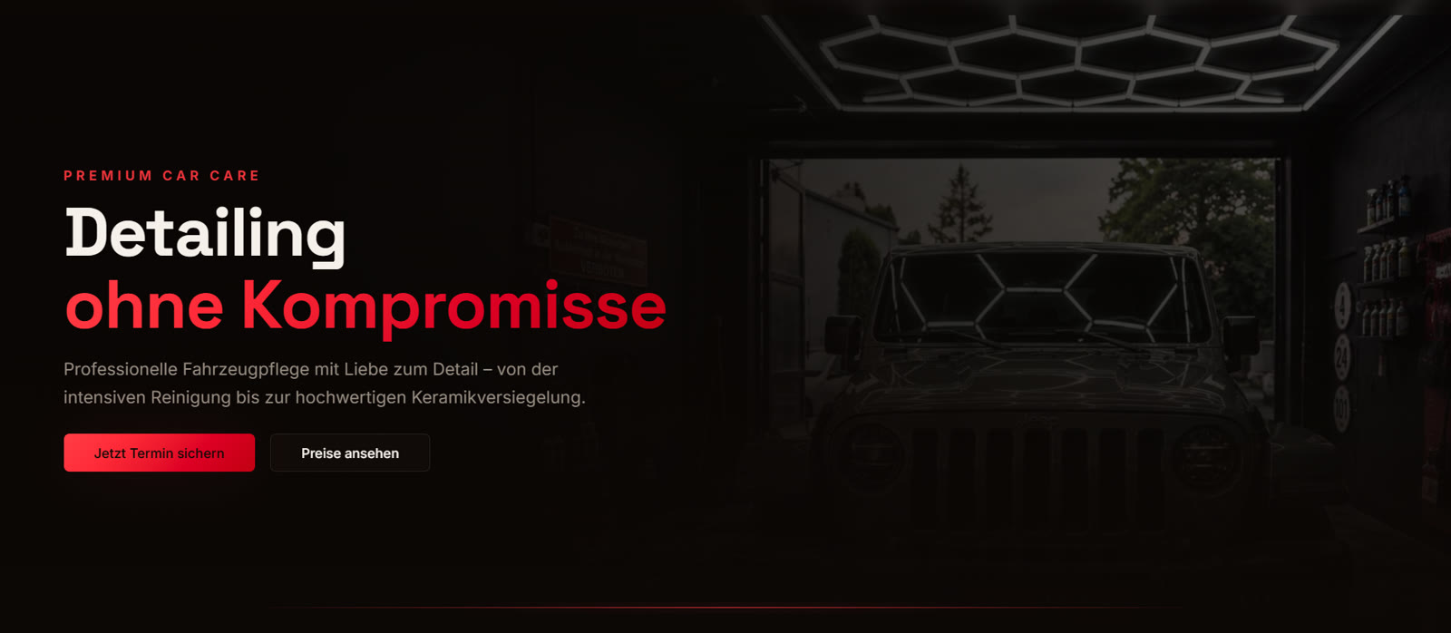 Divine Detailing — web projekt